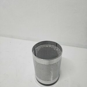 Avoin roskakori, metallia
